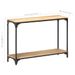 Table console 110x30x75 cm Bois de manguier massif - Photo n°7