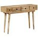 Table console 110x30x75 cm bois de manguier massif - Photo n°1