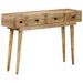 Table console 110x30x75 cm bois de manguier massif - Photo n°2