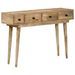 Table console 110x30x75 cm bois de manguier massif - Photo n°3