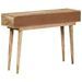 Table console 110x30x75 cm bois de manguier massif - Photo n°7