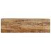 Table console 110x30x75 cm bois de manguier massif brut et fer - Photo n°4