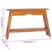 Table console 110x30x75 cm bois massif d'acajou - Photo n°9