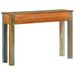 Table console 110x30x75 cm bois massif de récupération - Photo n°4