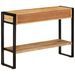 Table console 110x30x76 cm Bois de manguier solide - Photo n°3