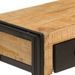 Table console 110x30x76 cm Bois de manguier solide - Photo n°4