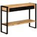 Table console 110x30x76 cm Bois de manguier solide - Photo n°11