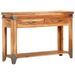 Table console 110x34x74 cm Bois d'acacia massif - Photo n°11