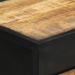 Table console 110x35x75 cm Bois de manguier brut - Photo n°3