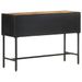 Table console 110x35x75 cm Bois de manguier brut - Photo n°6