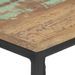 Table console 110x35x75 cm Bois de récupération massif - Photo n°4