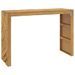 Table console 110x35x75 cm bois massif d'acacia - Photo n°7