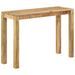 Table console 110x35x76 cm Bois de manguier brut - Photo n°8