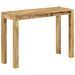 Table console 110x35x76 cm Bois de manguier brut - Photo n°11