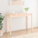 Table console 110x40x75 cm Bois massif de pin - Photo n°3