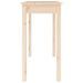 Table console 110x40x75 cm Bois massif de pin - Photo n°6