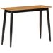 Table console 110x40x76 cm bois de manguier solide et fer - Photo n°1