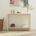 Table console 110x40x80 cm Bois massif de pin - Photo n°1