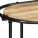 Table console 110x42x76 cm bois massif de manguier brut - Photo n°6