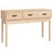 Table console 114x40x75 cm Bois massif de pin - Photo n°2