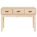 Table console 114x40x75 cm Bois massif de pin - Photo n°3