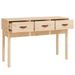 Table console 114x40x75 cm Bois massif de pin - Photo n°4