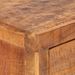 Table console 120x32x80 cm bois massif d'acacia - Photo n°6