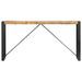 Table console 150x35x76 cm Bois de manguier massif - Photo n°2