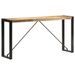 Table console 150x35x76 cm Bois de manguier massif - Photo n°6