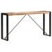 Table console 150x35x76 cm Bois de manguier massif - Photo n°7