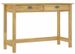 Table console 2 tiroirs Kalexia 110 cm - Bois de pin massif - Photo n°1