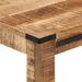 Table console 60x35x75 cm bois massif de manguier - Photo n°4