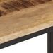 Table console 70x35x70 cm bois de manguier massif brut - Photo n°5