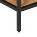 Table console 70x35x70 cm bois de manguier massif brut - Photo n°6