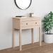 Table console 70x35x75 cm Bois massif de pin - Photo n°1