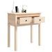 Table console 70x35x75 cm Bois massif de pin - Photo n°5