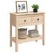 Table console 75x35x75 cm Bois massif de pin - Photo n°4