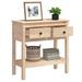 Table console 75x35x75 cm Bois massif de pin - Photo n°5