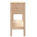 Table console 75x35x75 cm Bois massif de pin - Photo n°8