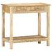 Table console 80x35x74 cm Bois de manguier massif - Photo n°1