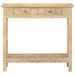 Table console 80x35x74 cm Bois de manguier massif - Photo n°2