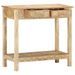 Table console 80x35x74 cm Bois de manguier massif - Photo n°3