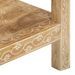 Table console 80x35x74 cm Bois de manguier massif - Photo n°5