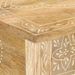 Table console 80x35x74 cm Bois de manguier massif - Photo n°6