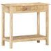 Table console 80x35x74 cm Bois de manguier massif - Photo n°10