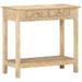 Table console 80x35x74 cm Bois de manguier massif - Photo n°11