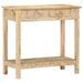 Table console 80x35x74 cm Bois de manguier massif - Photo n°12