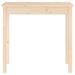 Table console 80x40x75 cm Bois massif de pin - Photo n°5