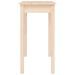 Table console 80x40x75 cm Bois massif de pin - Photo n°6