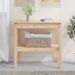 Table console 80x40x75 cm Bois massif de pin - Photo n°1